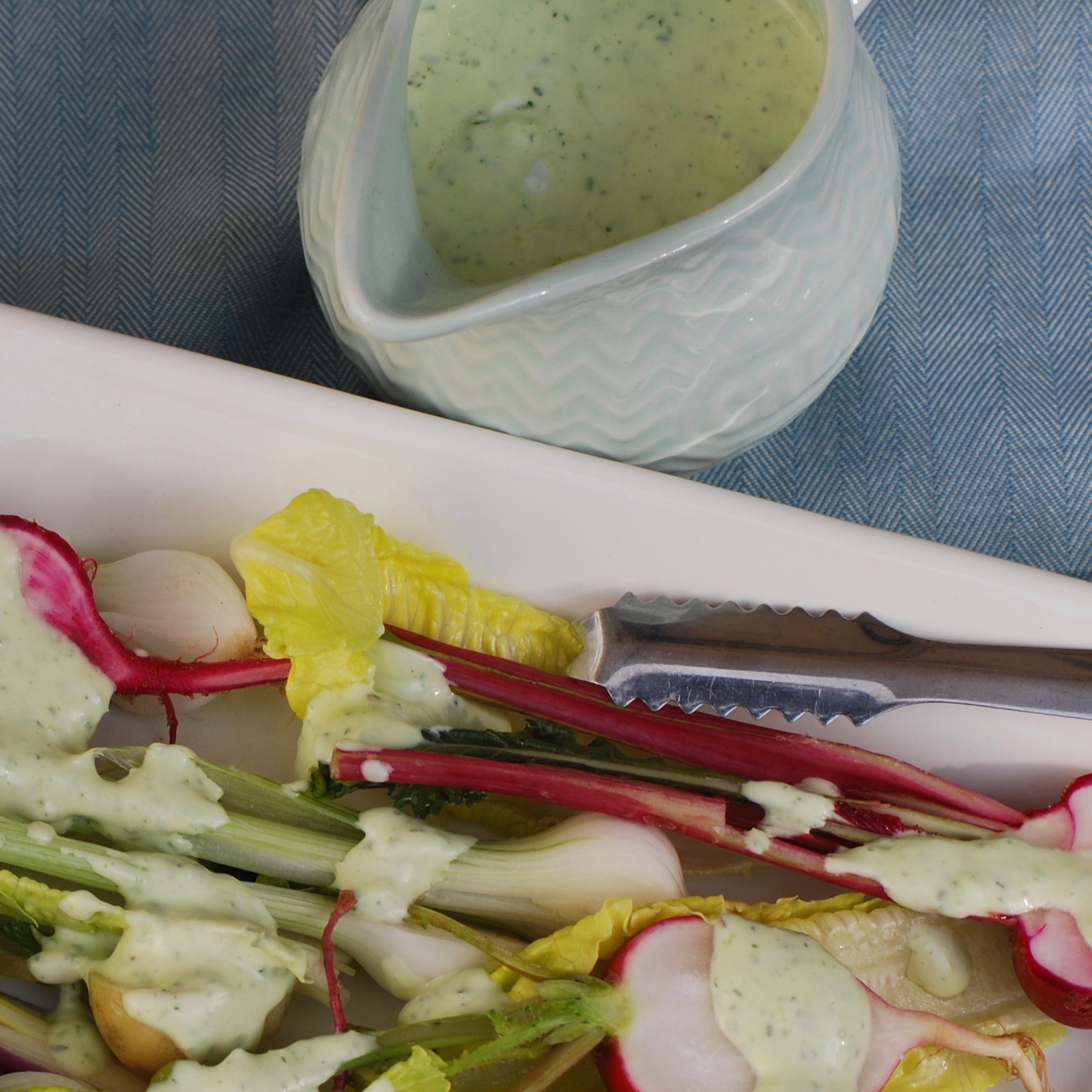 Creamy Greek Yogurt and Herb Dressing - East End Nutrition